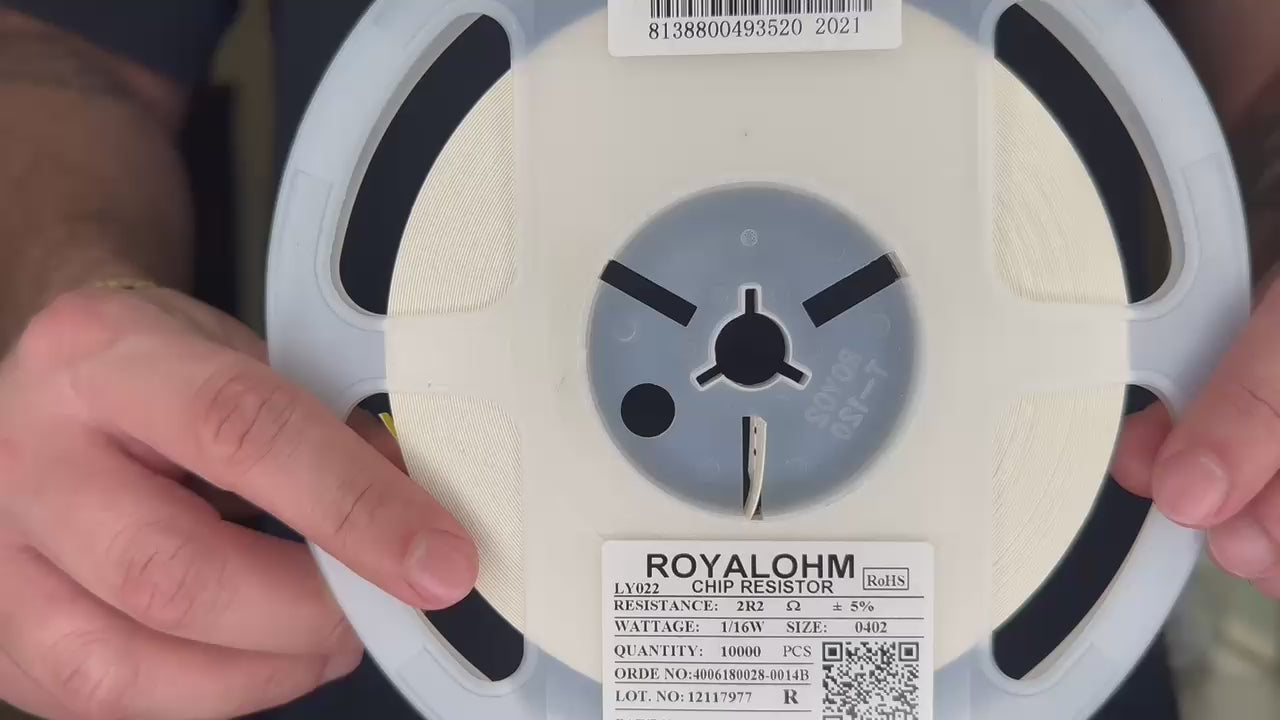 0402WGJ022JTCE Royalohm SMD Resistor 2R2 Roll 10,000pcs